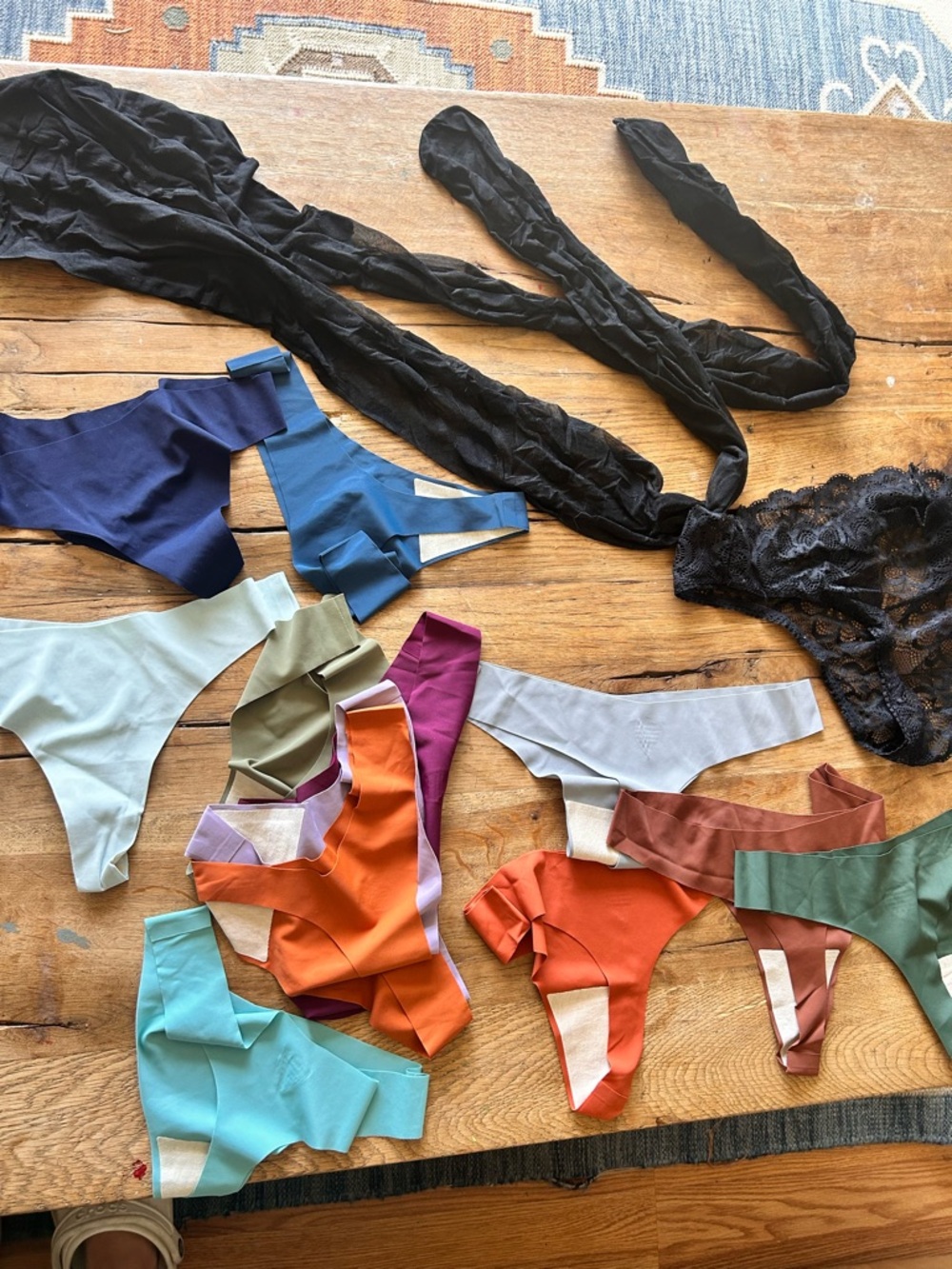 Women’s Seamless Thong Panty - Mixed Colors new + other clear out bundle